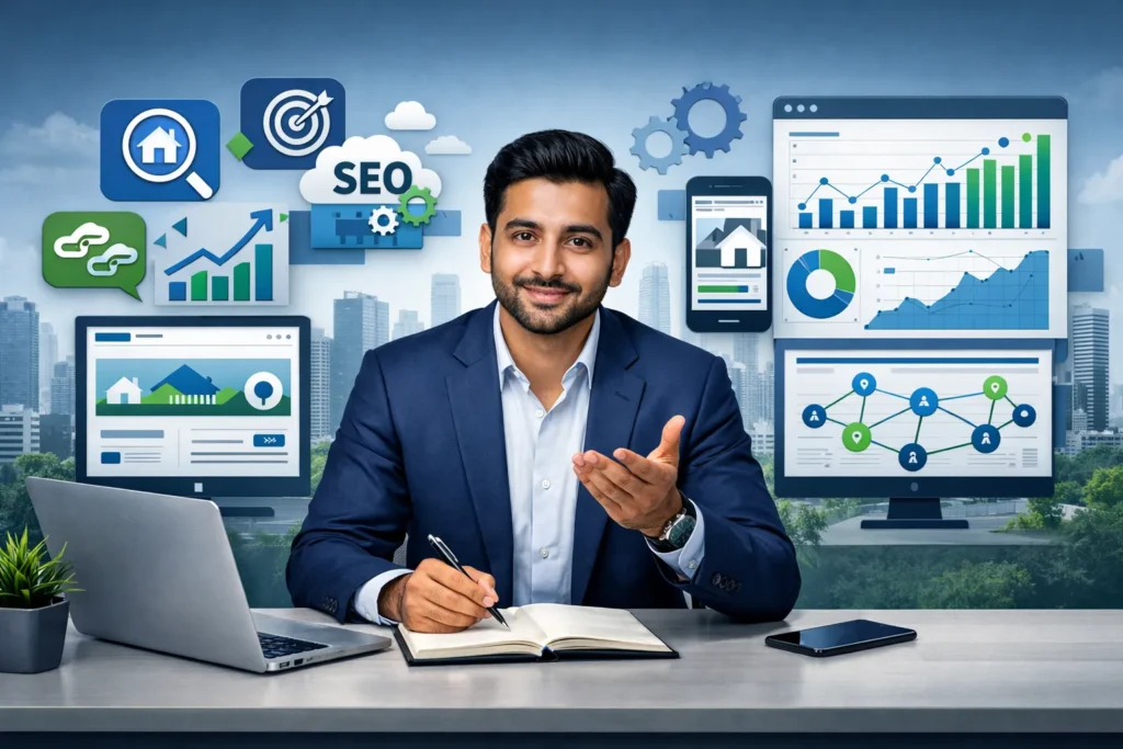 common real estate SEO questions Pakistan for property businesses