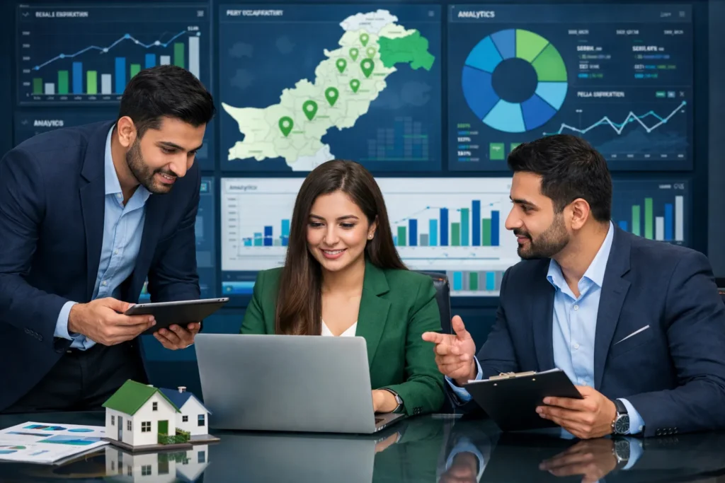 responsible use of data by real estate SEO agency Pakistan