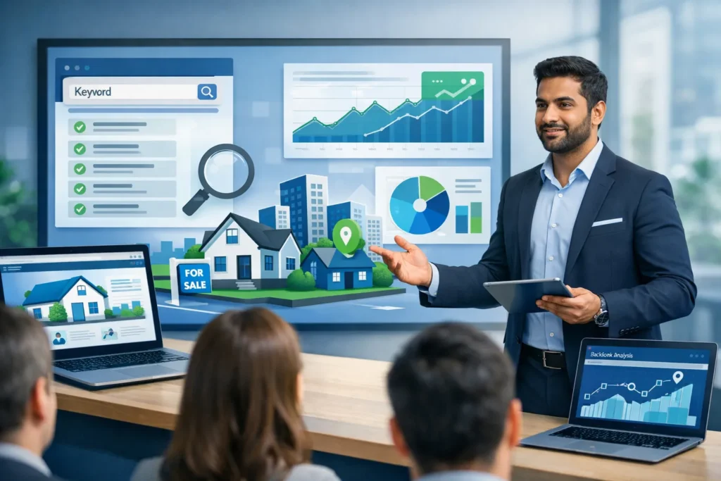 property SEO tips Pakistan for real estate websites