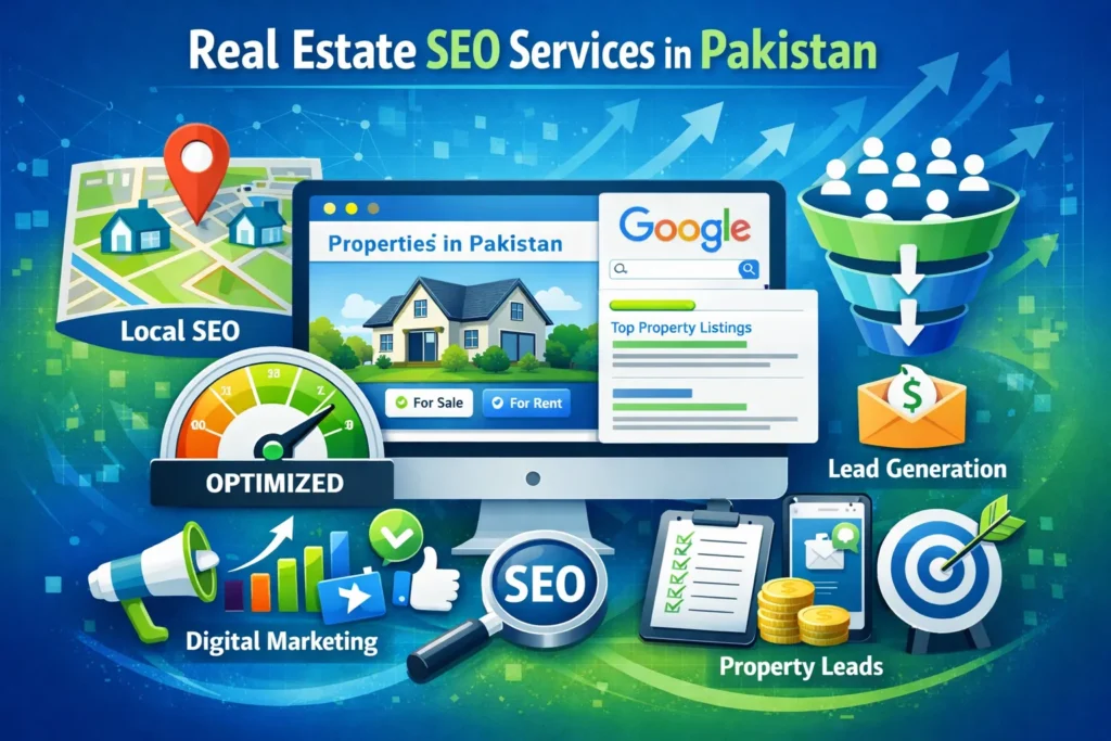 property SEO services Pakistan for real estate websites