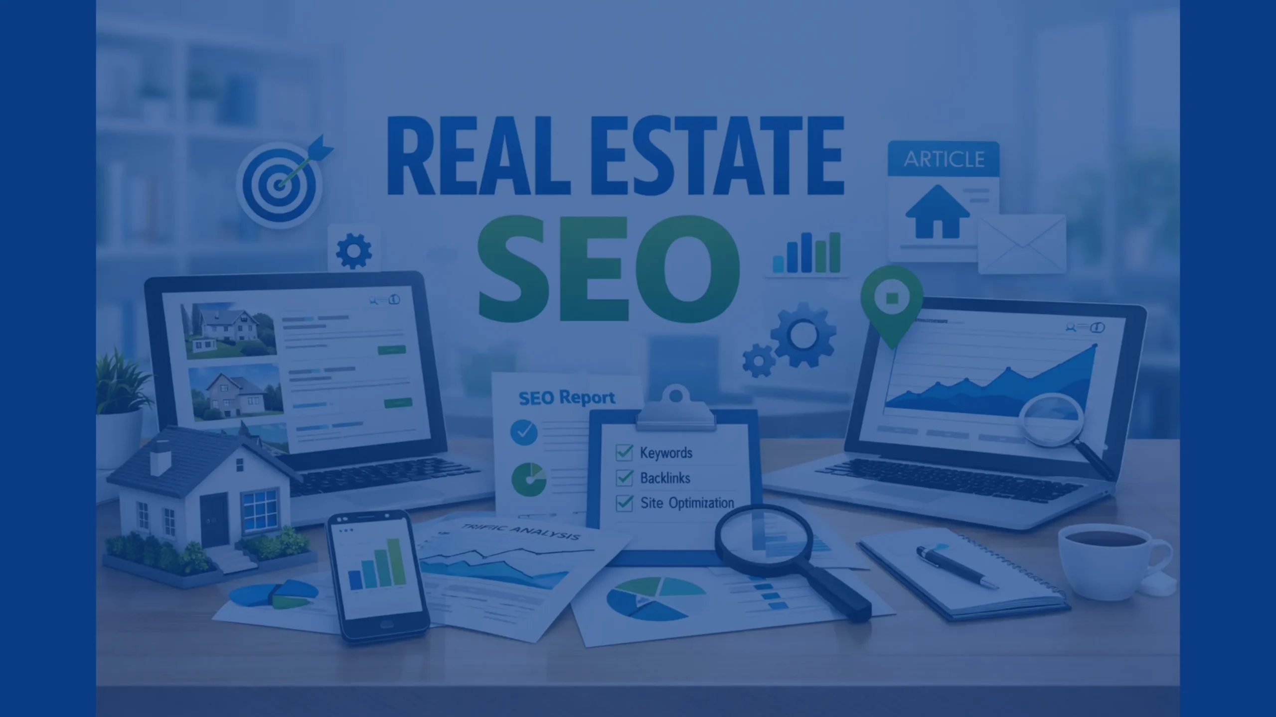 Real estate SEO blog with tips for property businesses