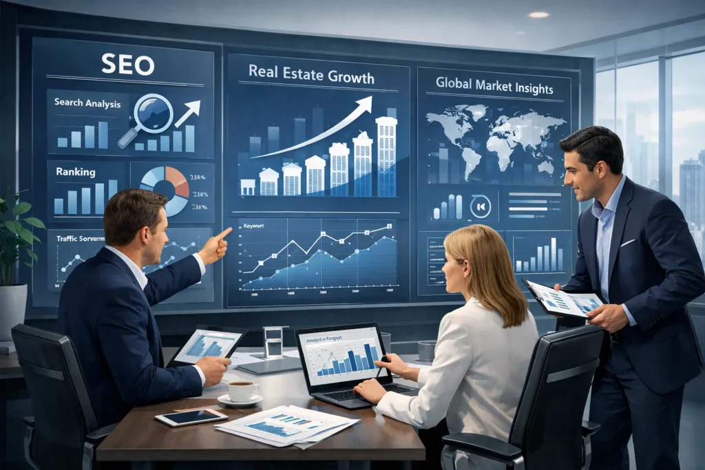 global real estate SEO experts at Nexfin Services