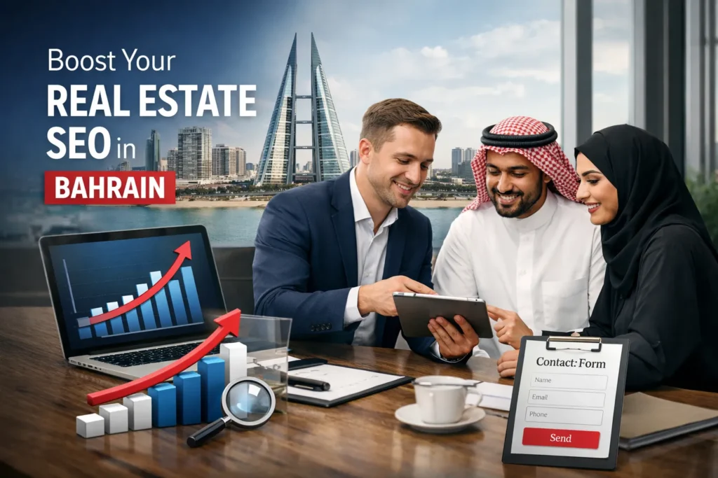 Scale your real estate business in Bahrain with Nexfin Services SEO