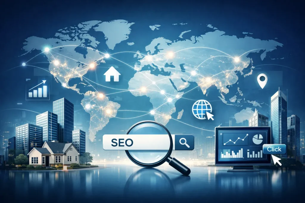 international real estate SEO services for global property companies