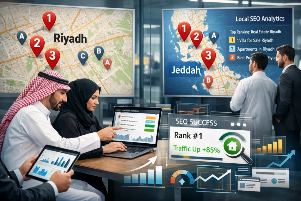 Local SEO strategies for real estate in Saudi Arabia