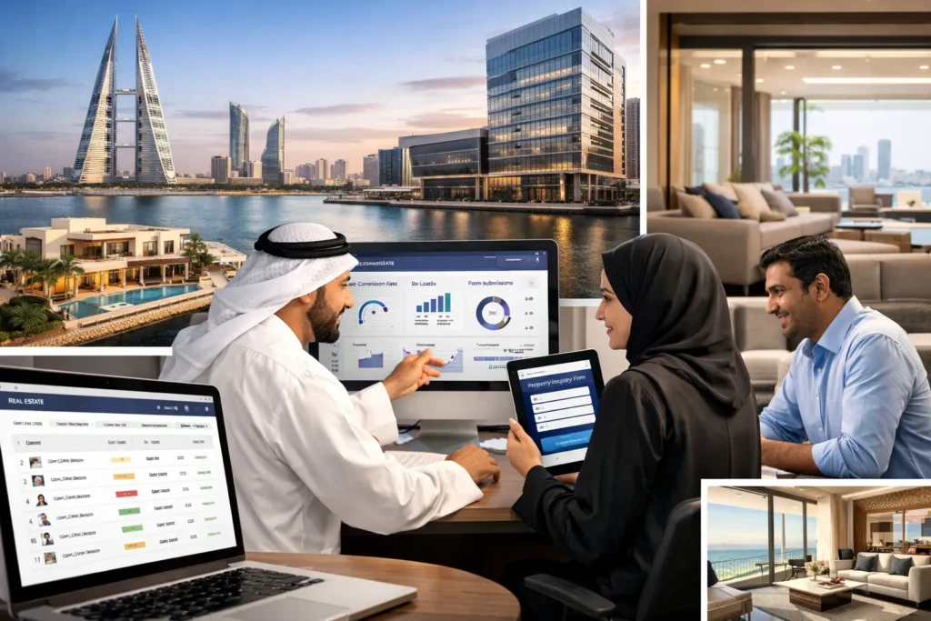 Lead generation services for real estate properties in Bahrain