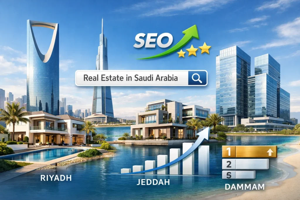 Property SEO services for real estate websites in Saudi Arabia