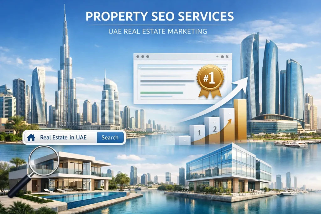 Property SEO services for UAE real estate websites and listings
