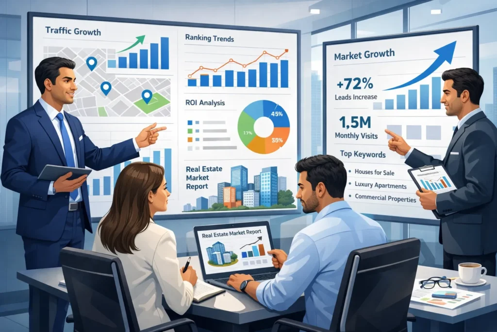 Real estate SEO agency in Pakistan – Nexfin Services