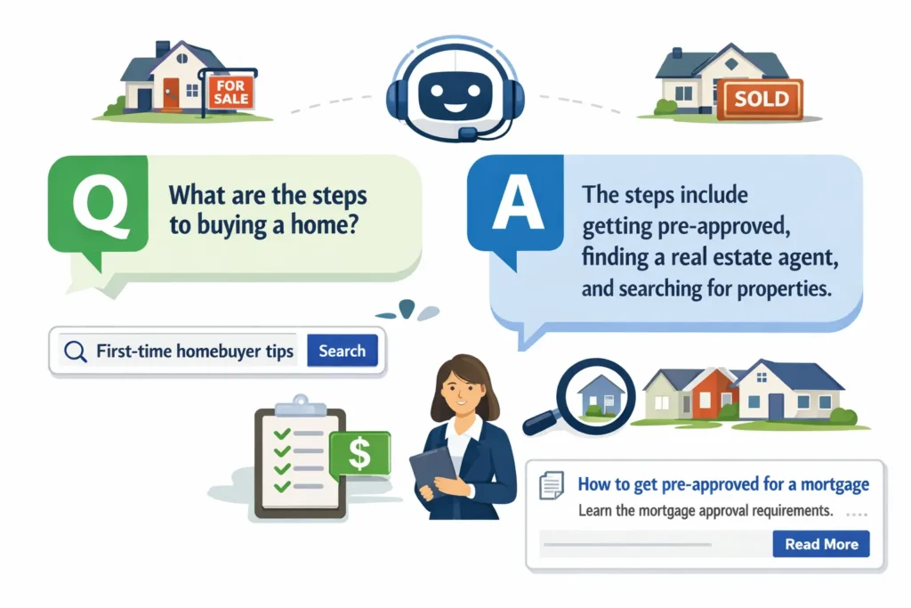 Frequently asked questions about real estate SEO in 2026