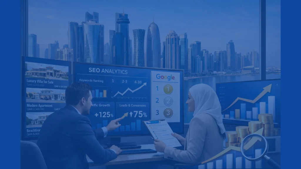 Real estate SEO services Qatar for property companies and agents