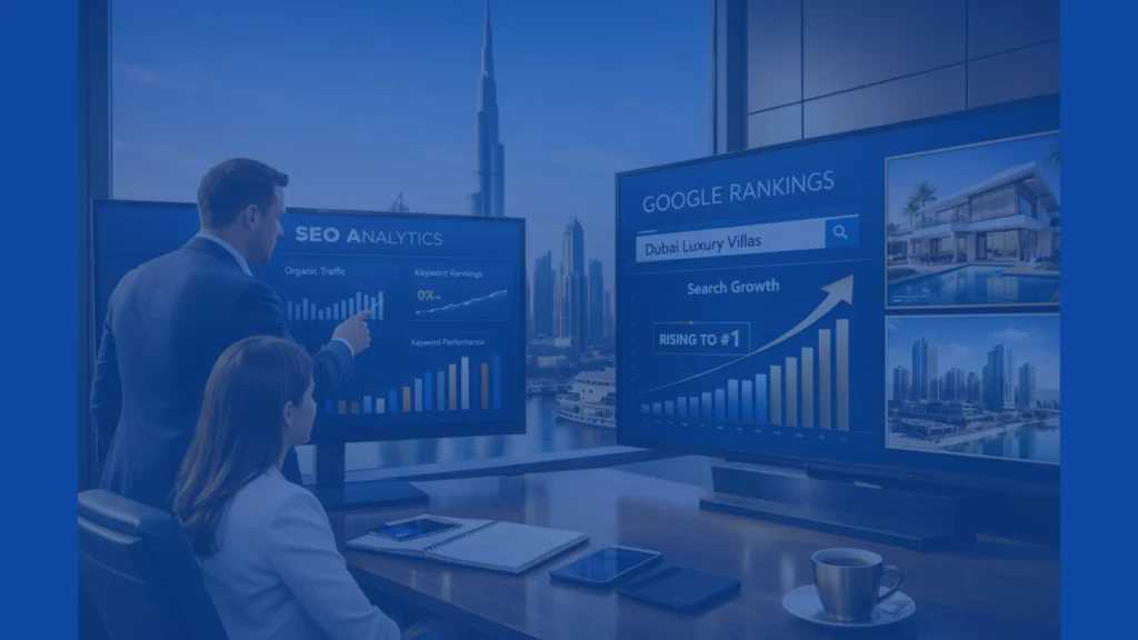 Real estate SEO services UAE for property companies and agents