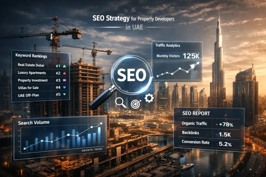 SEO services for UAE property developers and new projects
